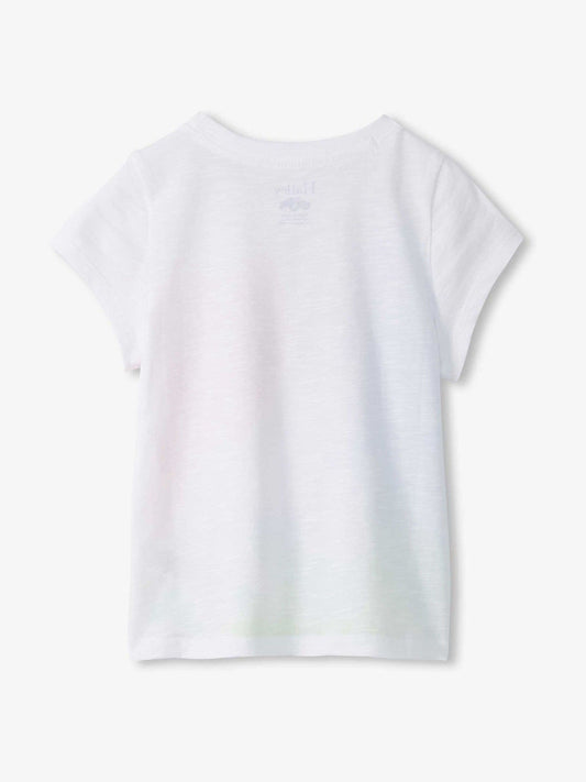 Dsiney Kidz - Hatley White Running Horses Graphic T-Shirt image 2