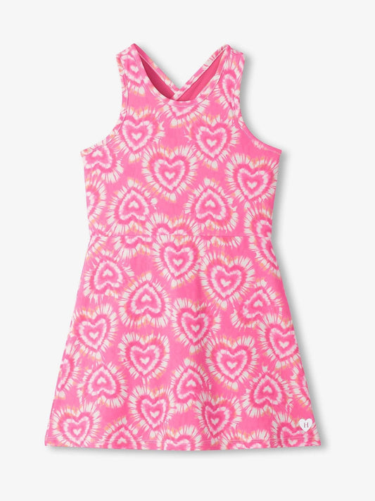 Dsiney Kidz - Hatley Pink Candy Hearts Active A-Line Dress image 2