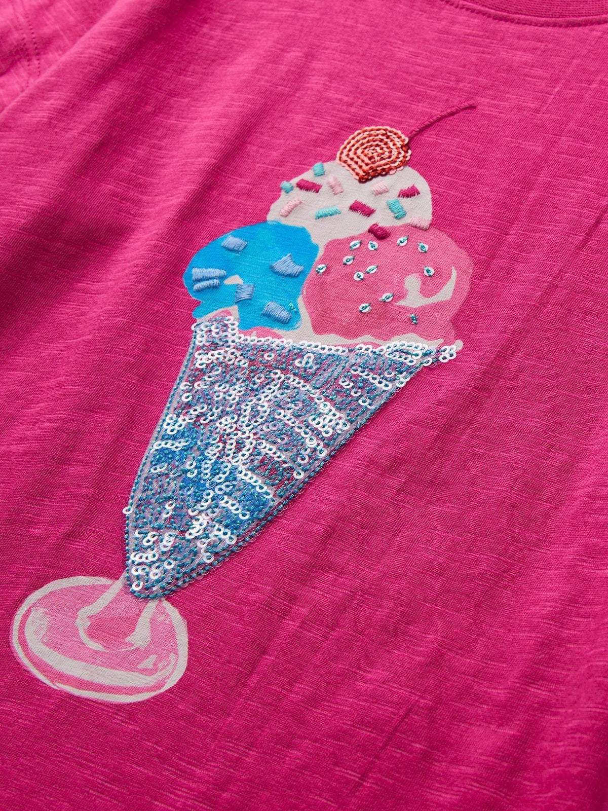 Dsiney Kidz - Hatley Pink Sundae Graphic T-Shirt image 4