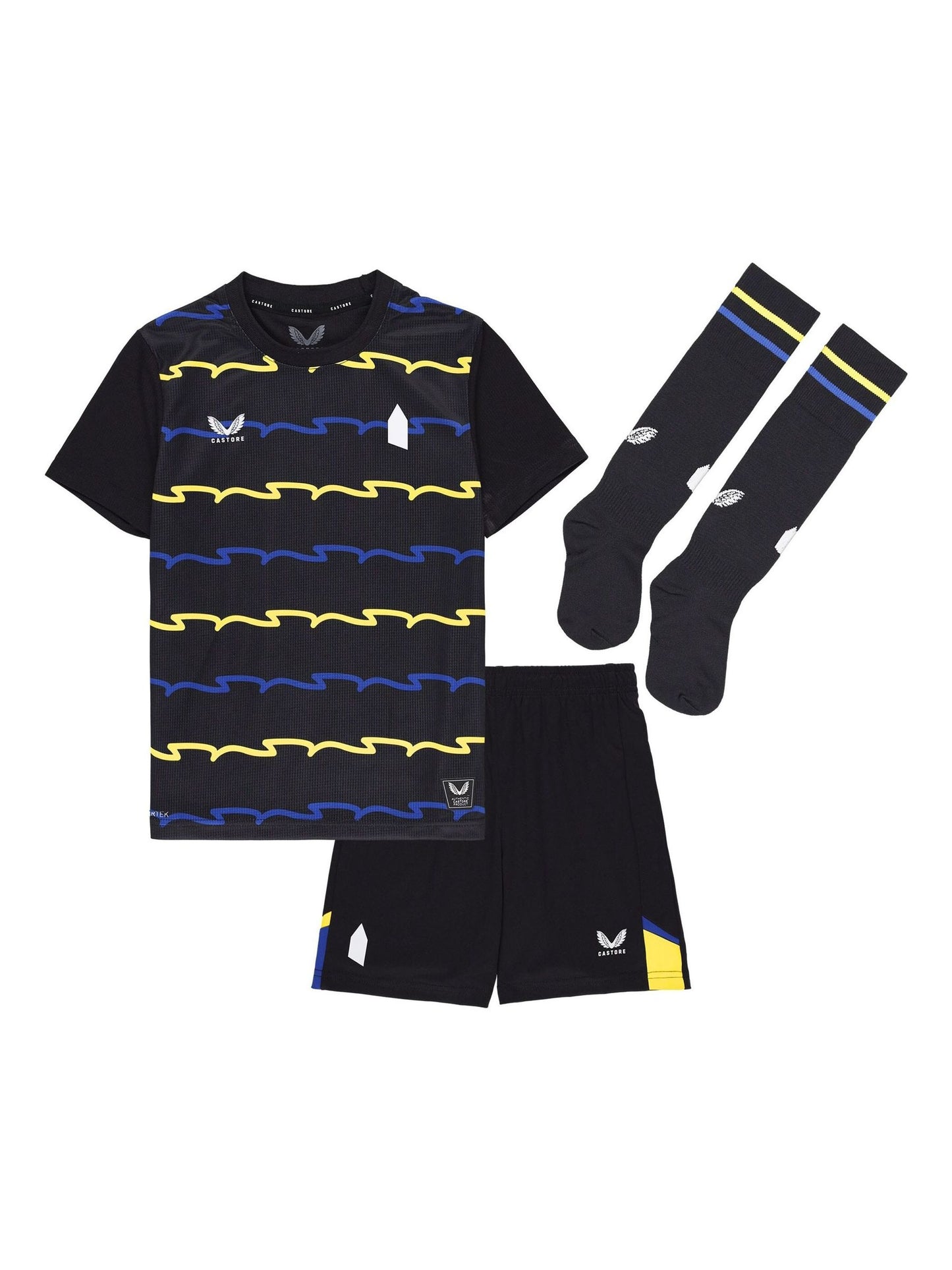 Dsiney Kidz - Castore Black Everton FC 3RD Infant Kit Football Shirt image 2