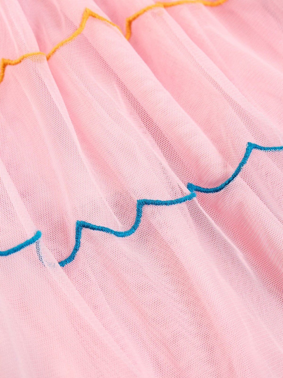 Dsiney Kidz - Frugi Pink Marion Party Dress image 6