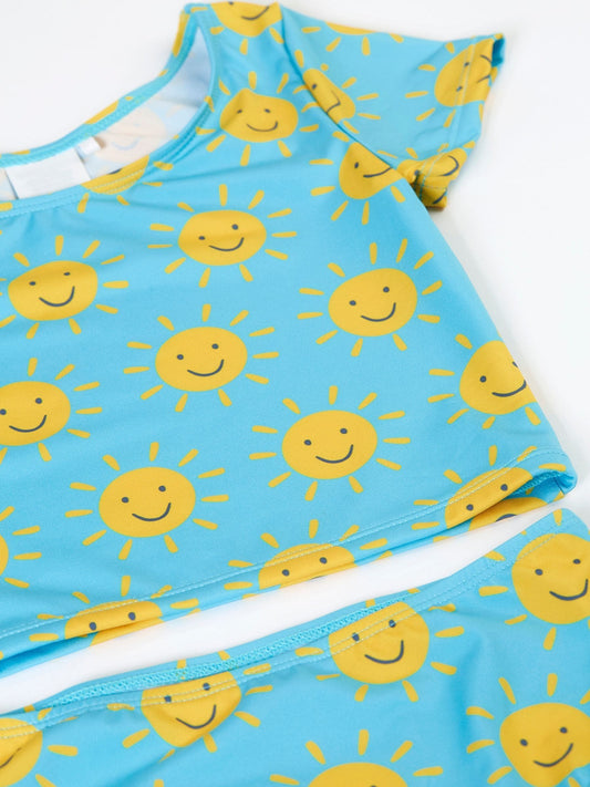 Dsiney Kidz - Frugi Blue Talia Tankini image 2