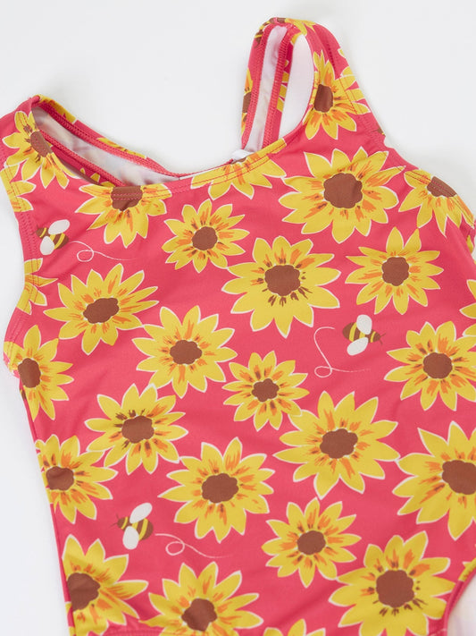 Dsiney Kidz - Frugi Pink Sally Swimsuit image 2