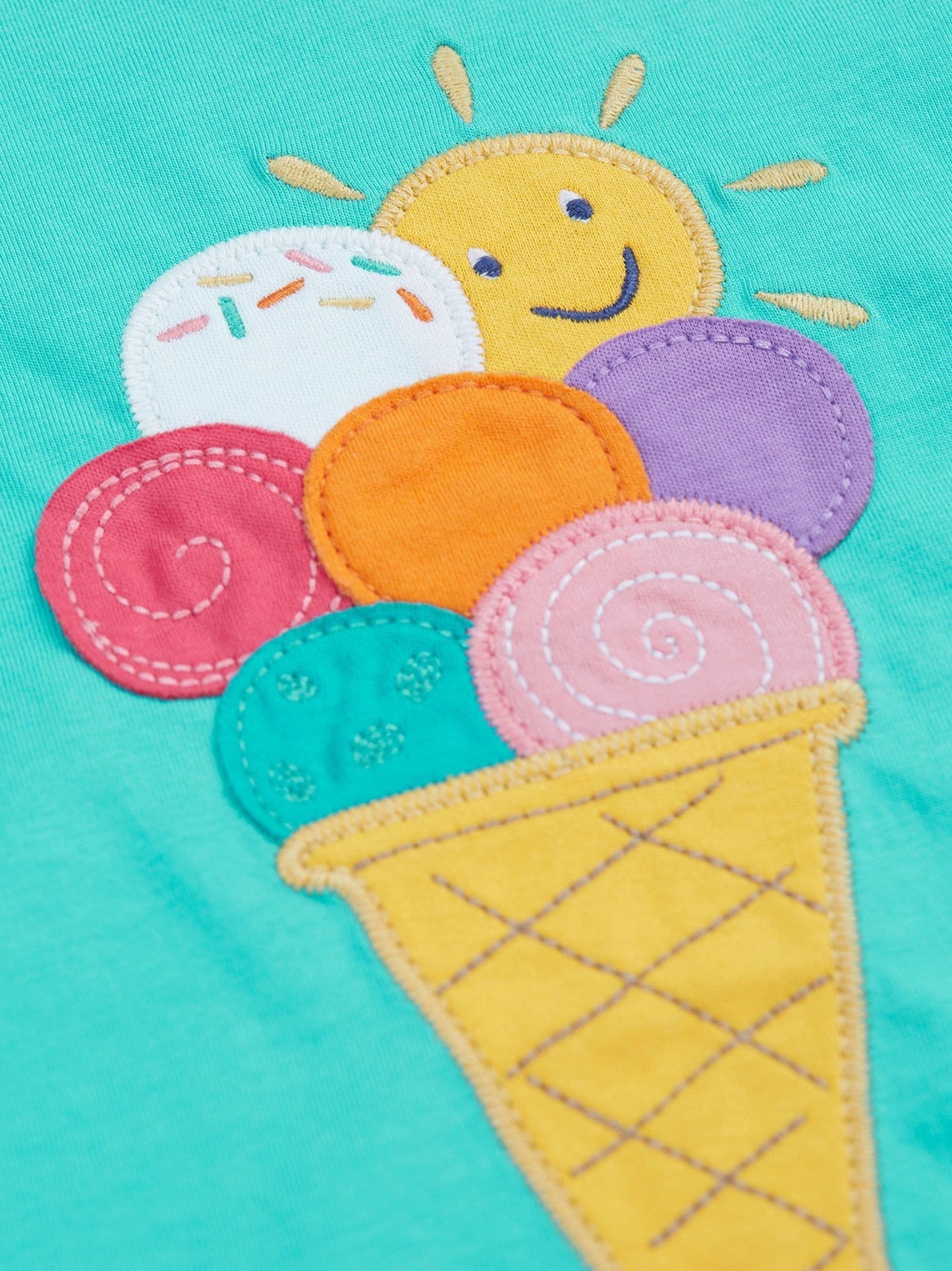 Frugi Blue Harmony Circular T-Shirt image 3