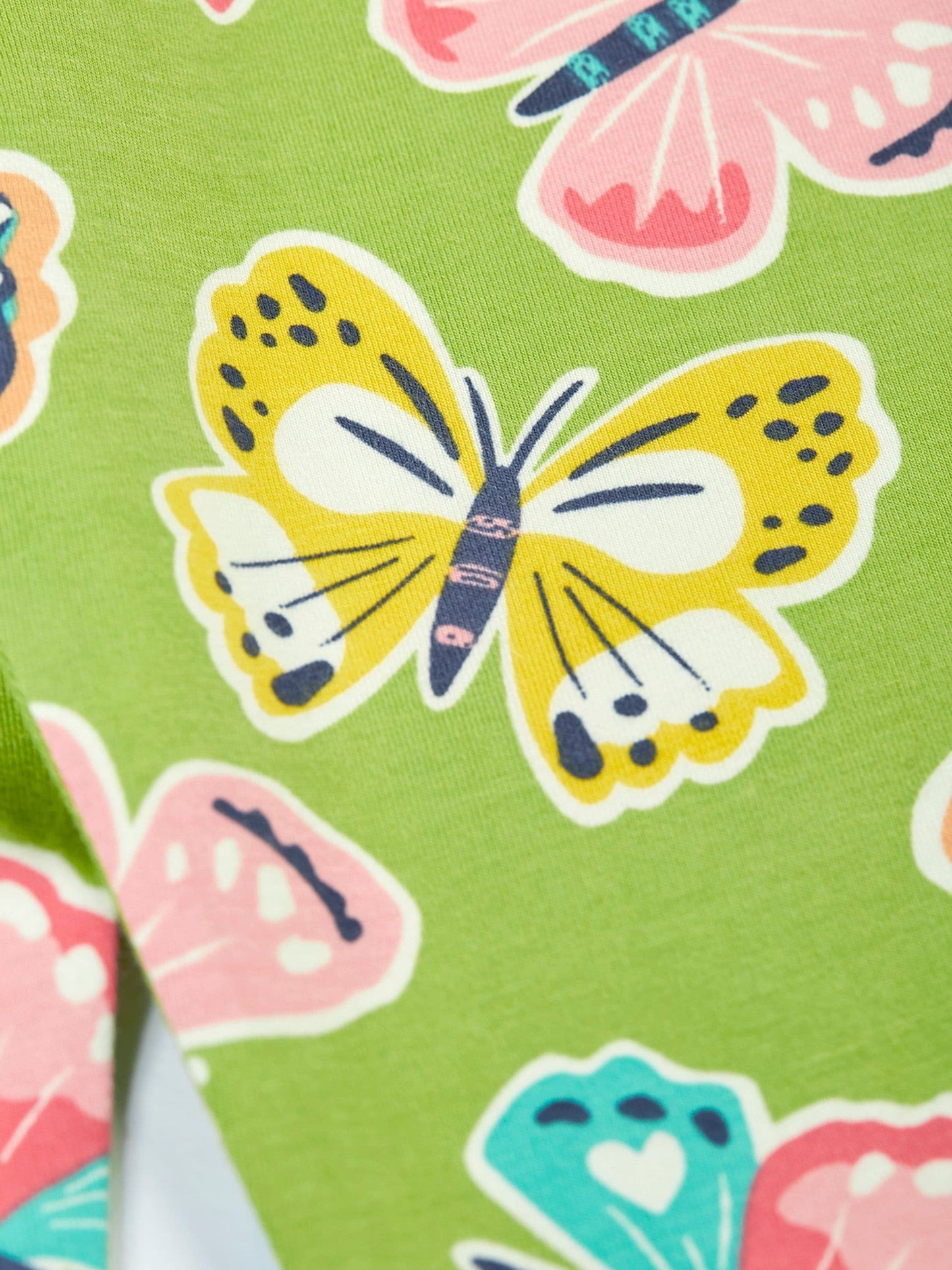 Frugi Green Leona Leggings image 4