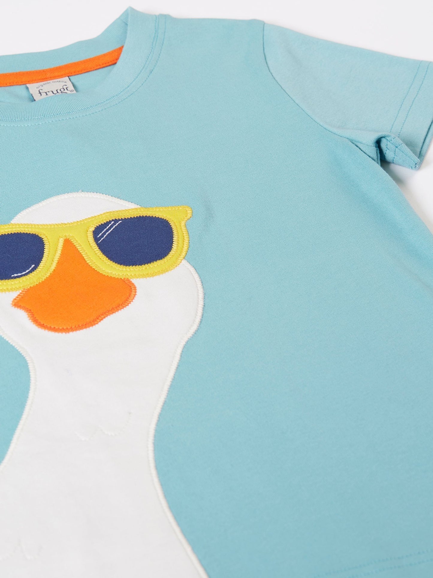 Frugi Blue Carsen Circular T-Shirt image 4