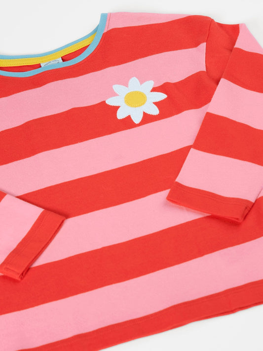 Frugi Pink Tori Applique Top image 2