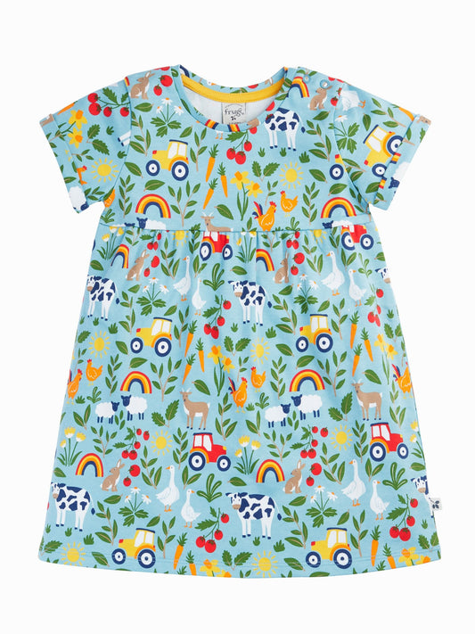 Frugi Blue Tallie Dress image 2