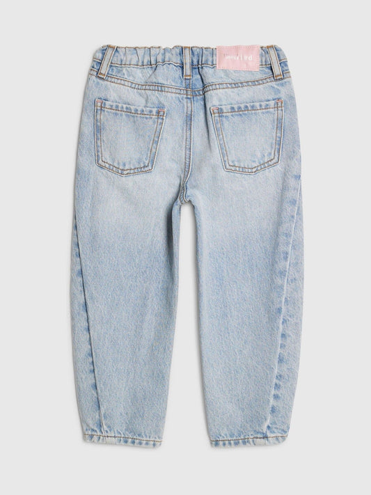 Dsiney Kidz - River Island Blue Barrel Leg Jeans image 2
