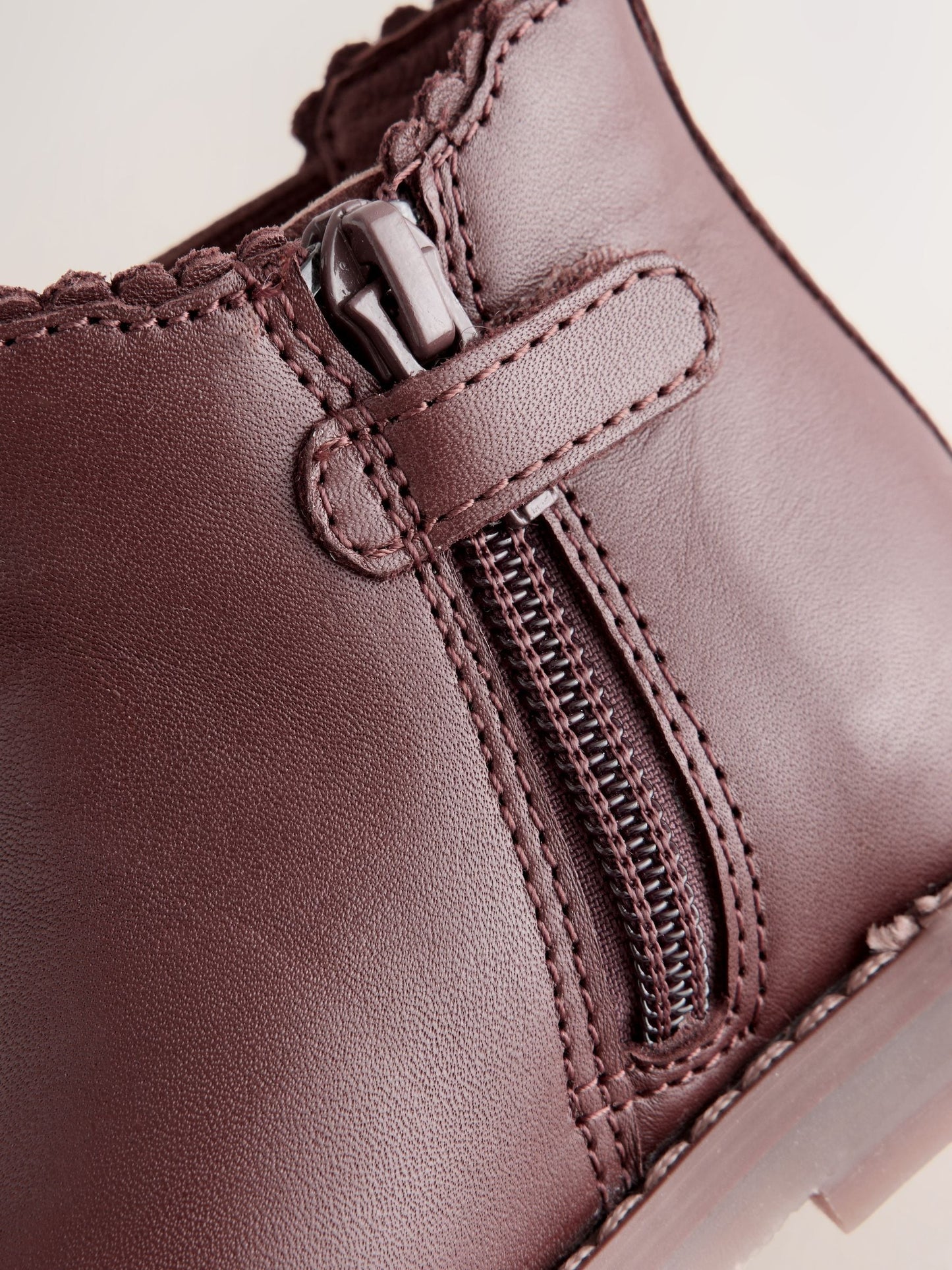 Tan Brown Leather Chelsea Ankle Boots image 6