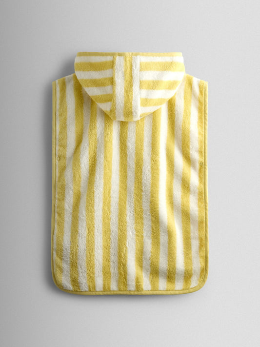 Dsiney Kidz - JoJo Maman Bébé Yellow Stripe Daisy Hooded Poncho Towel image 2