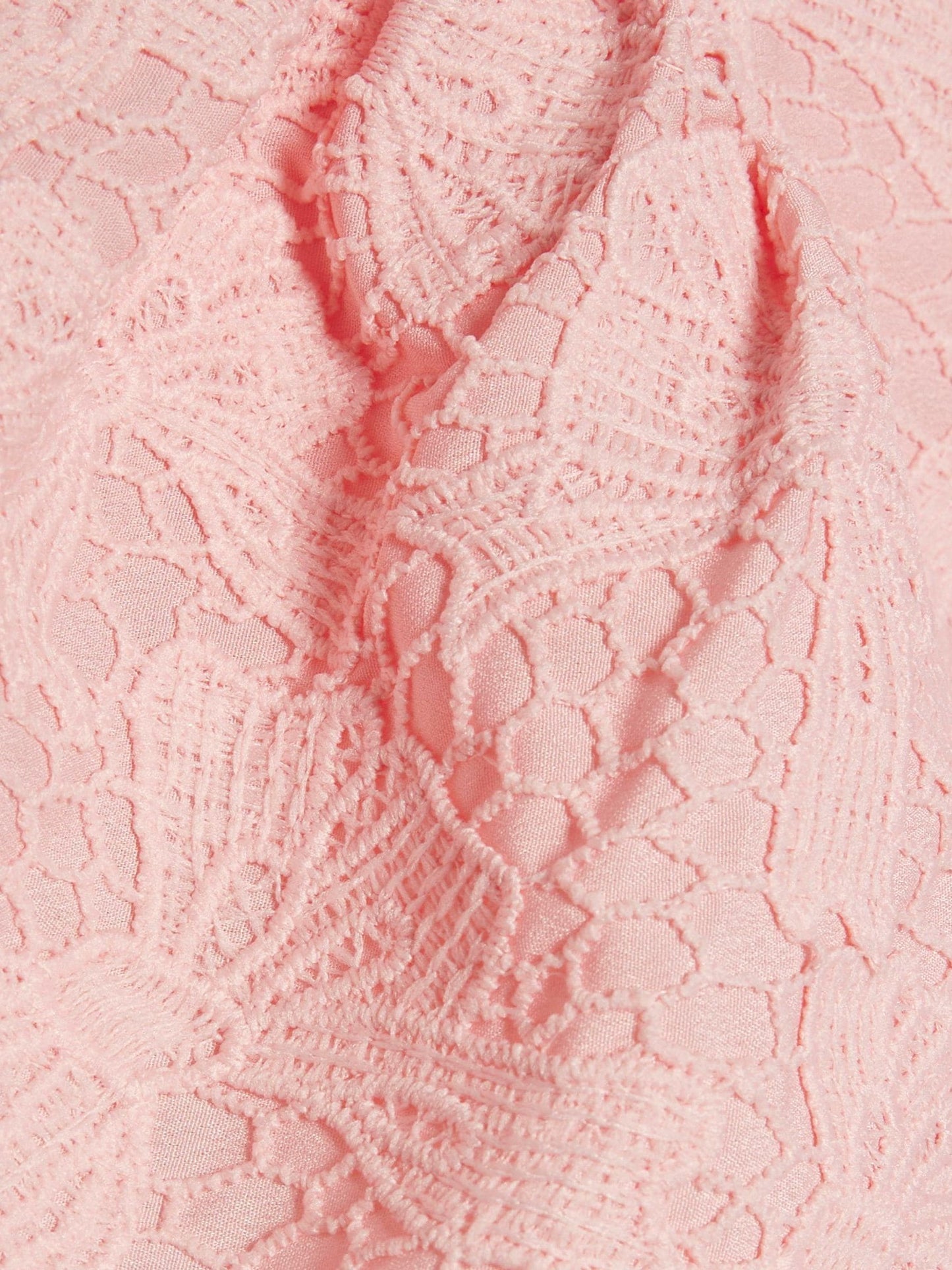 Dsiney Kidz - River Island Pink Bow Lace Belted Dress image 4