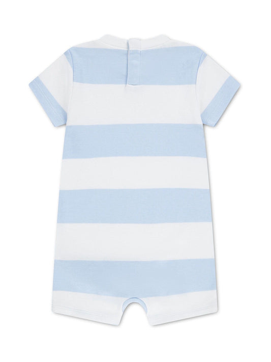 Lacoste Blue Stripe T- Shirt Romper image 2