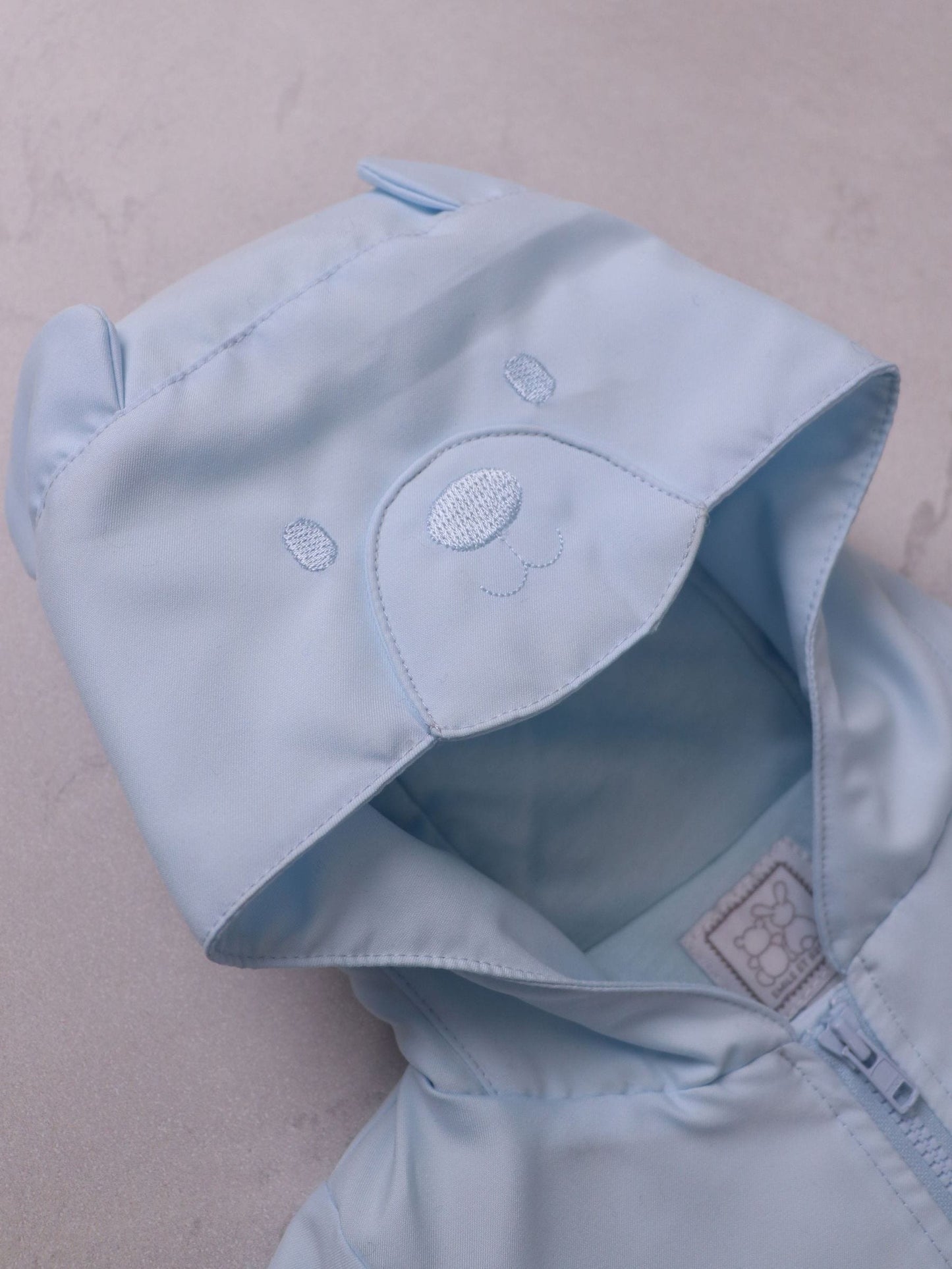 Dsiney Kidz - Emile Et Rose Blue Showerproof Bunny Hood Jacket image 5