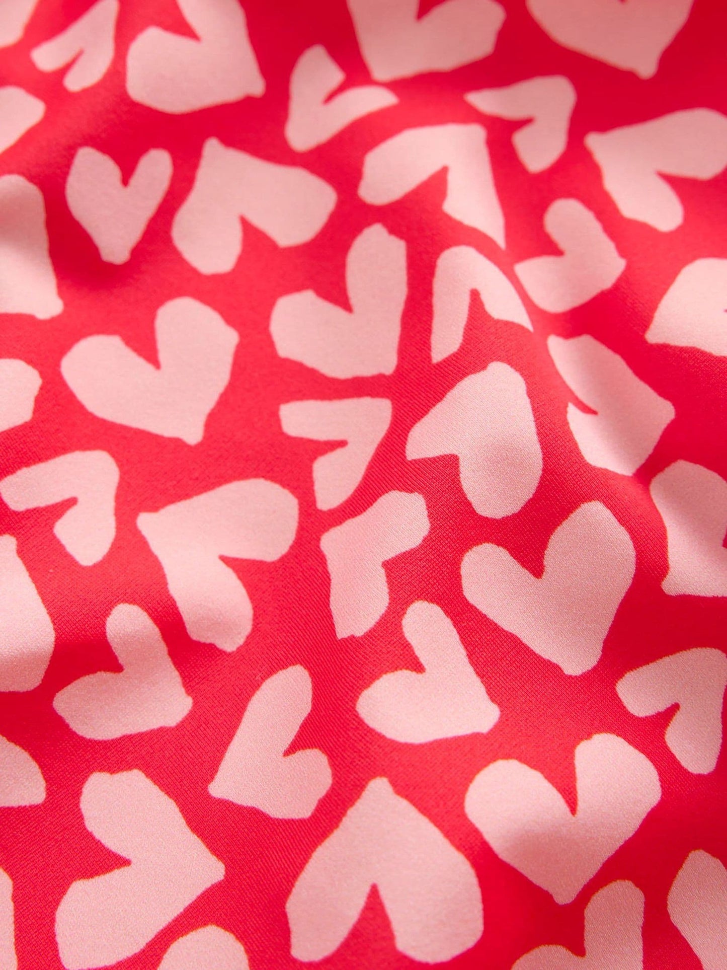 Boden Red Heart Ruched Tankini Set image 3