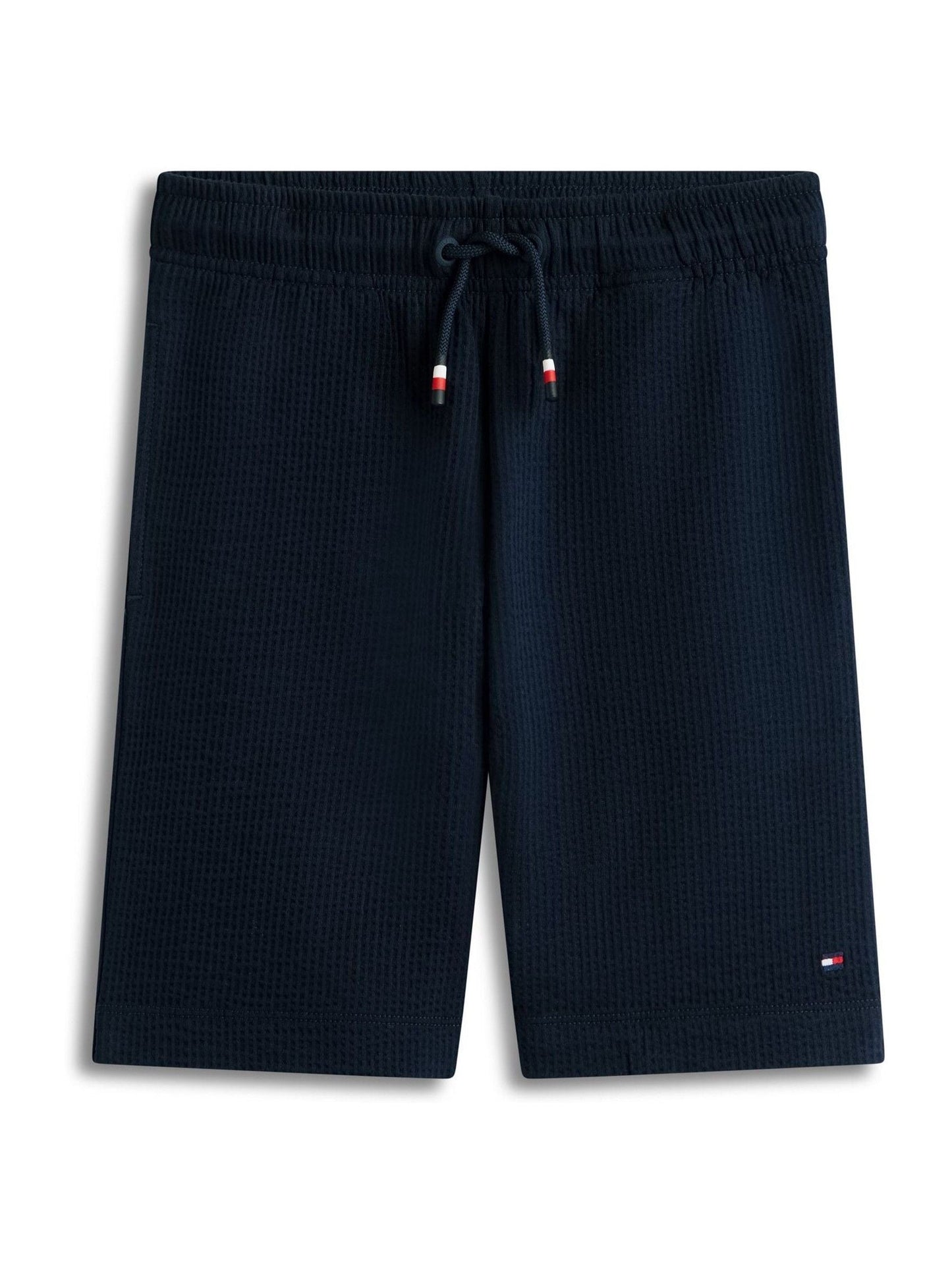 Dsiney Kidz - Tommy Hilfiger Blue Jersey Seersucker Sweat Shorts image 5