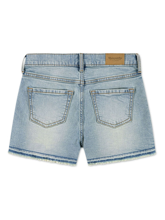 Dsiney Kidz - Abercrombie & Fitch Blue High Rise Relaxed Denim Shorts image 2