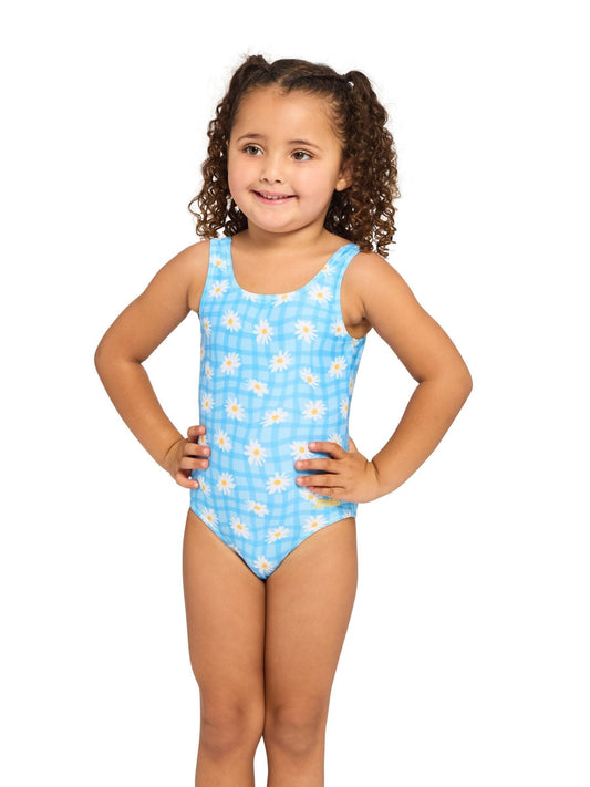 Zoggs Blue Scoopback Swimsuit image 2