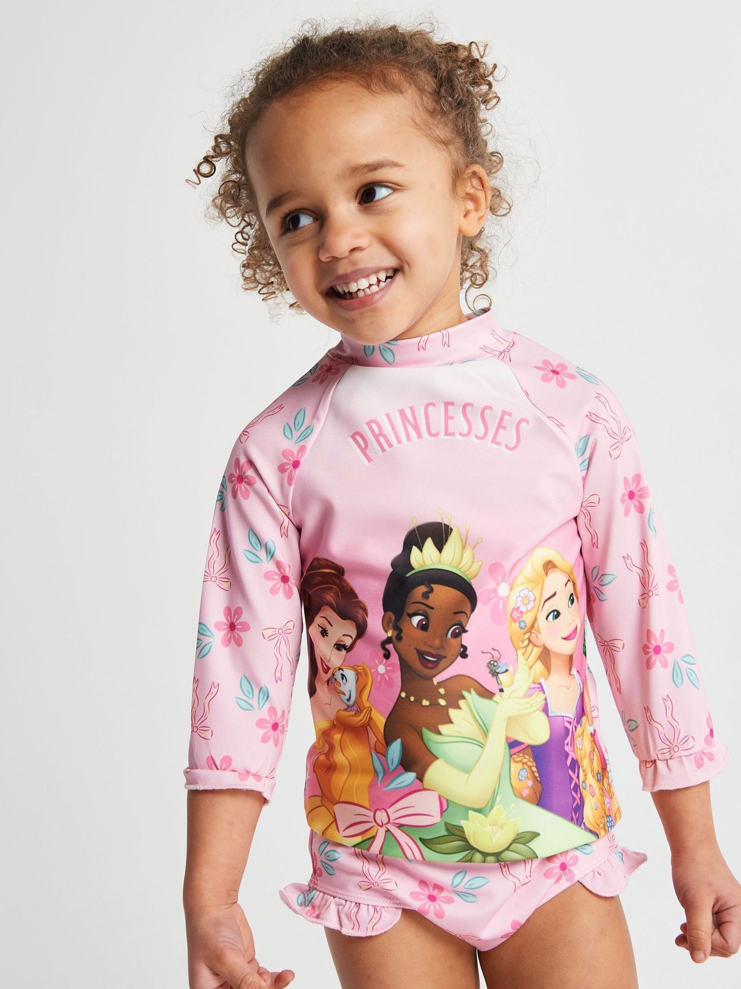Brand Threads Pink Disney Princess Swim Set image 5