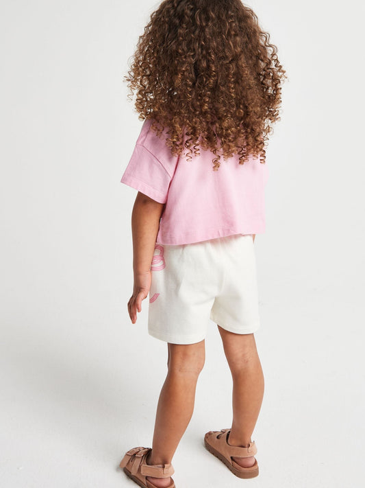 Dsiney Kidz - Brand Threads Pink Disney Princess T-Shirt & Shorts Set image 2
