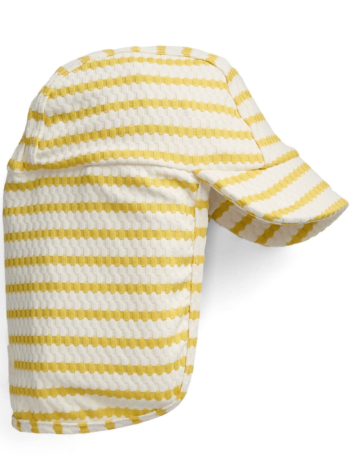 MORI Yellow Sun & Swim Hat with Neck Protection image 3