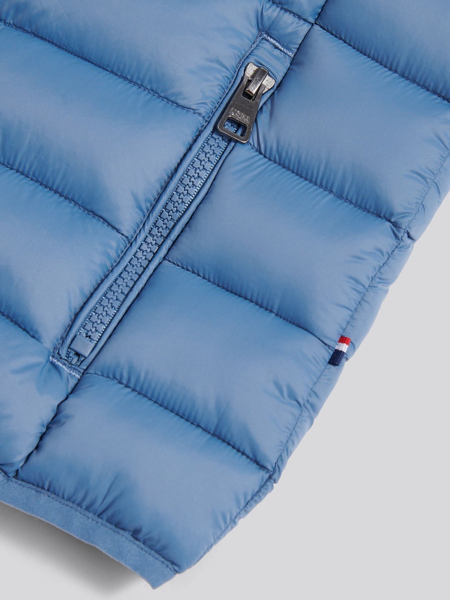 Dsiney Kidz - U.S. Polo Assn. Steel Blue Lightweight Quilted Gilet image 4