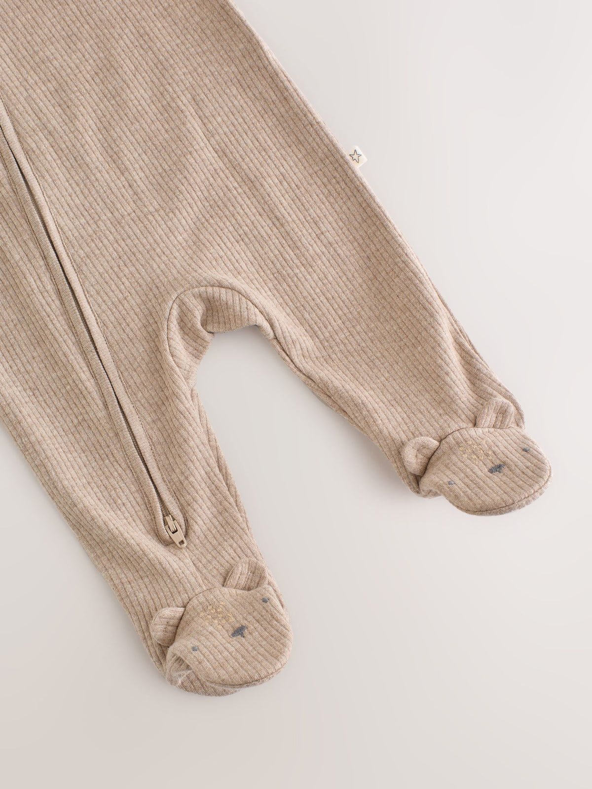 Neutral Bear Two Way Zip Sleepsuits 3 Pack (0-2yrs) - image 16
