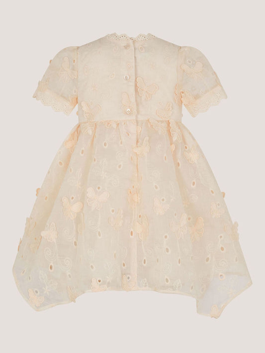 Dsiney Kidz - Monsoon Orange Baby Beryl Butterfly Broderie Dress image 2