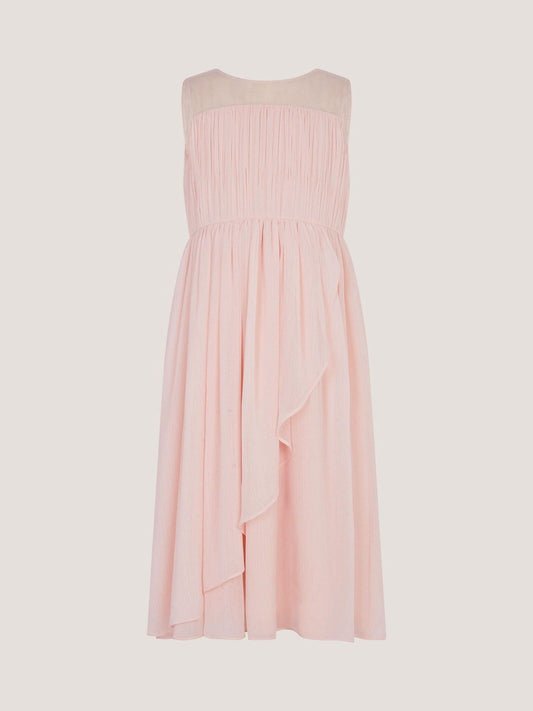 Dsiney Kidz - Monsoon Pink Imogen Sleeveless Chiffon Party Dress image 2