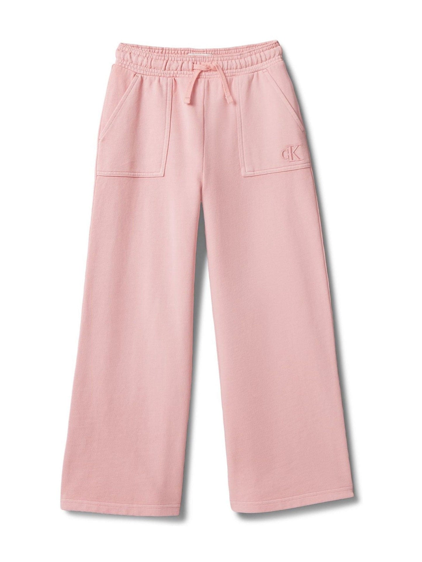 Calvin Klein Pink Wide Leg Trousers - Pigment Dyed image 5