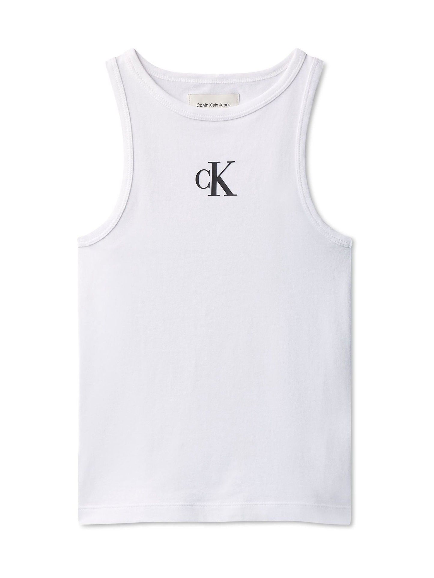 Dsiney Kidz - Calvin Klein White Tank Top with Logo image 4
