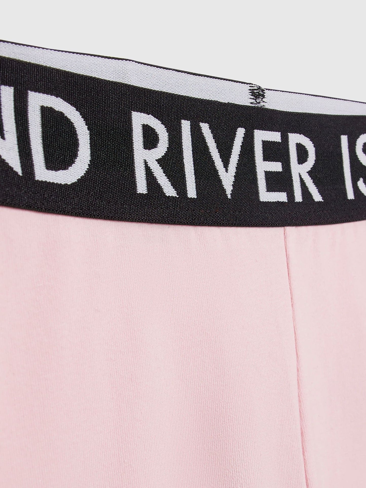 Dsiney Kidz - River Island White/Pink Iconic T-Shirt & Cycle Shorts Set image 5