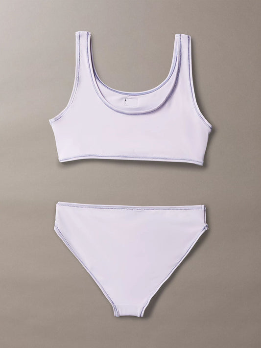 Calvin Klein Purple Bralette Bikini Set image 2