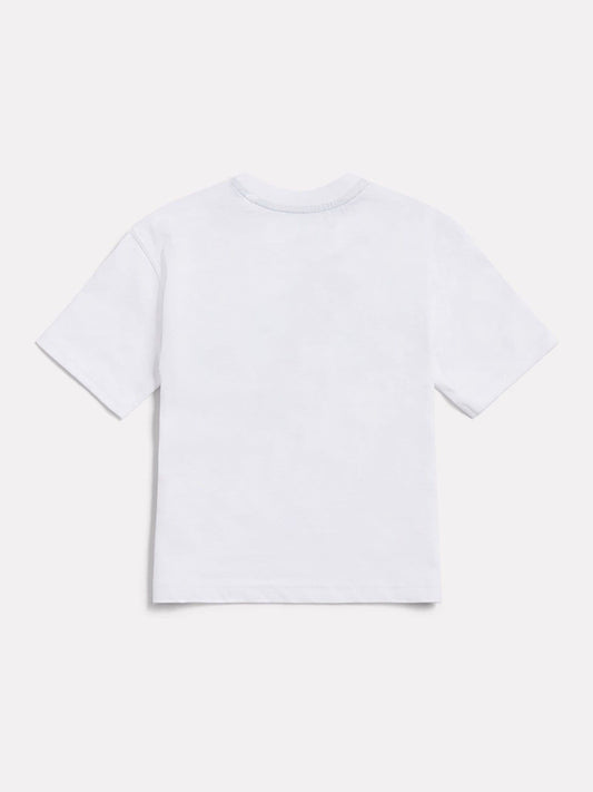 New Balance White Players Graphic T-Shirt image 2