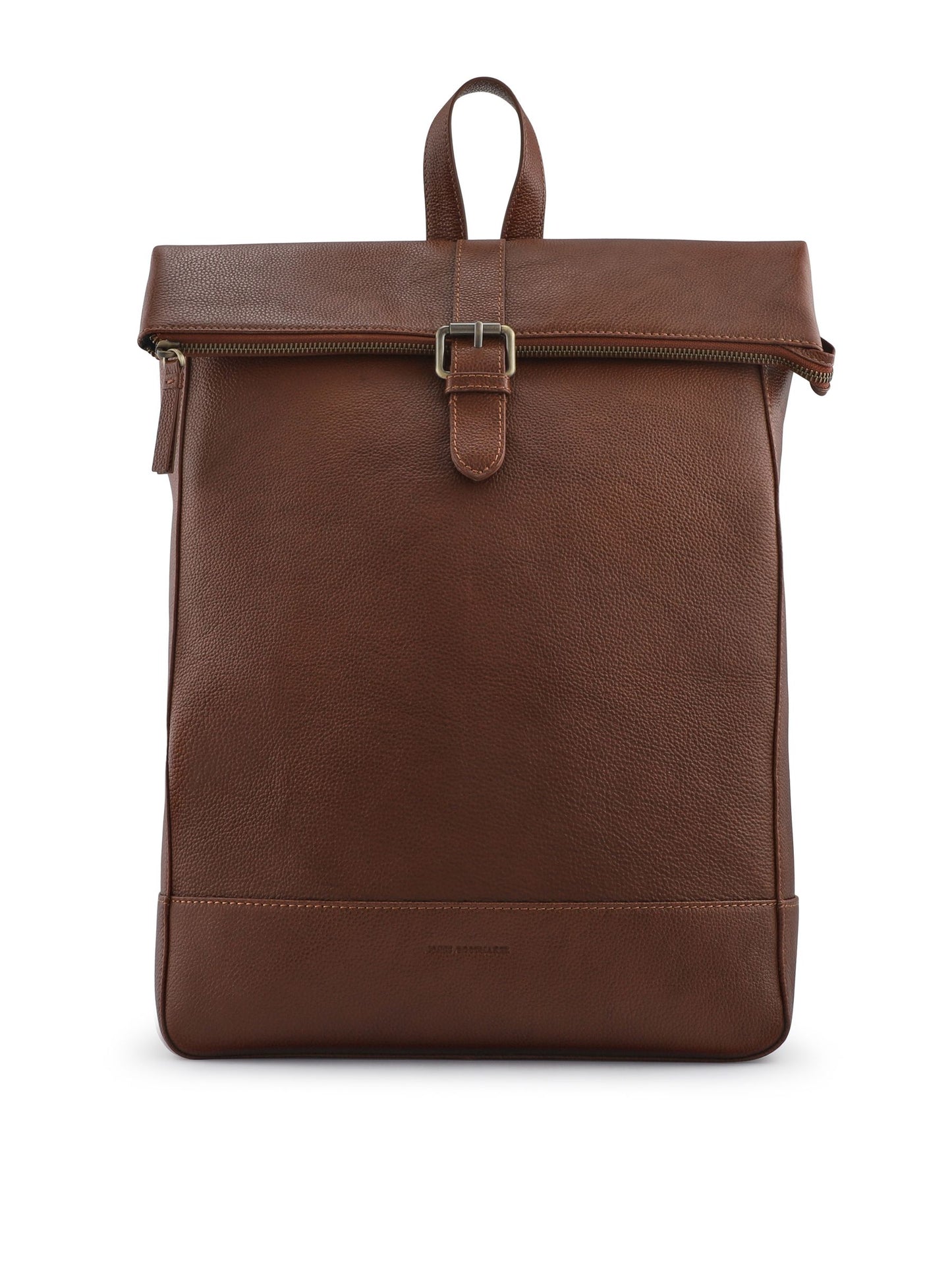 Jones Bootmaker Tan Grain Leather Uphall Backpack image 1