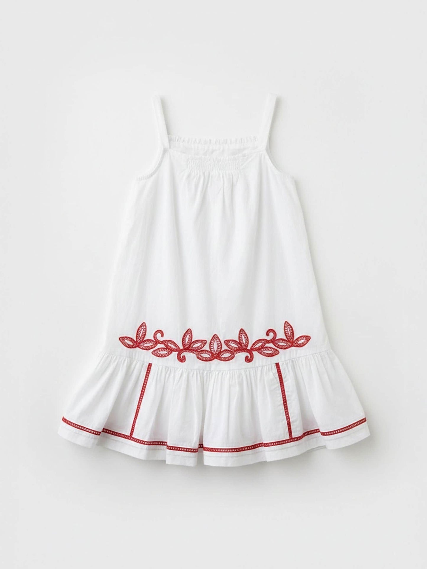 Angel & Rocket White Freya Embroidered Sun Dress image 4