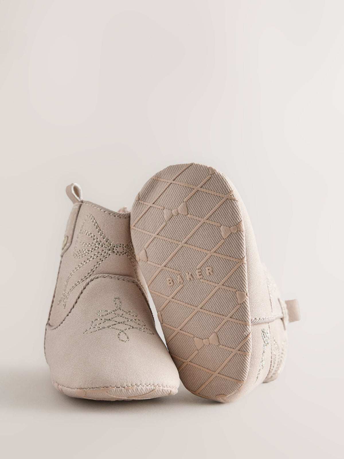 Baker by Ted Baker Bone Western Style Boots Padders - image 5