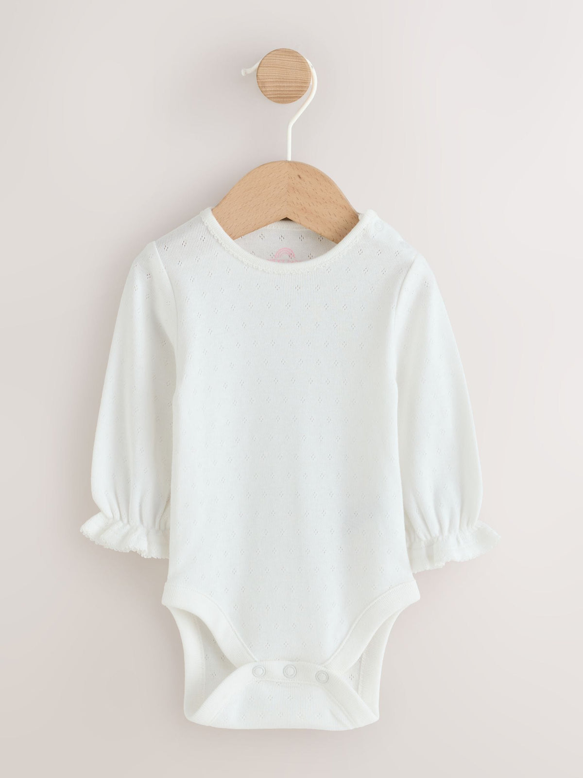 Pink Heart Baby Long Sleeve Bodysuit Bubble Skirt And Tights Set 3 Piece (0mths-2yrs) - image 3