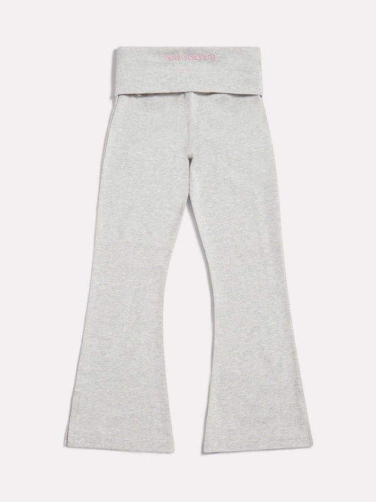 New Balance Grey Roll Down Flare Leggings image 2