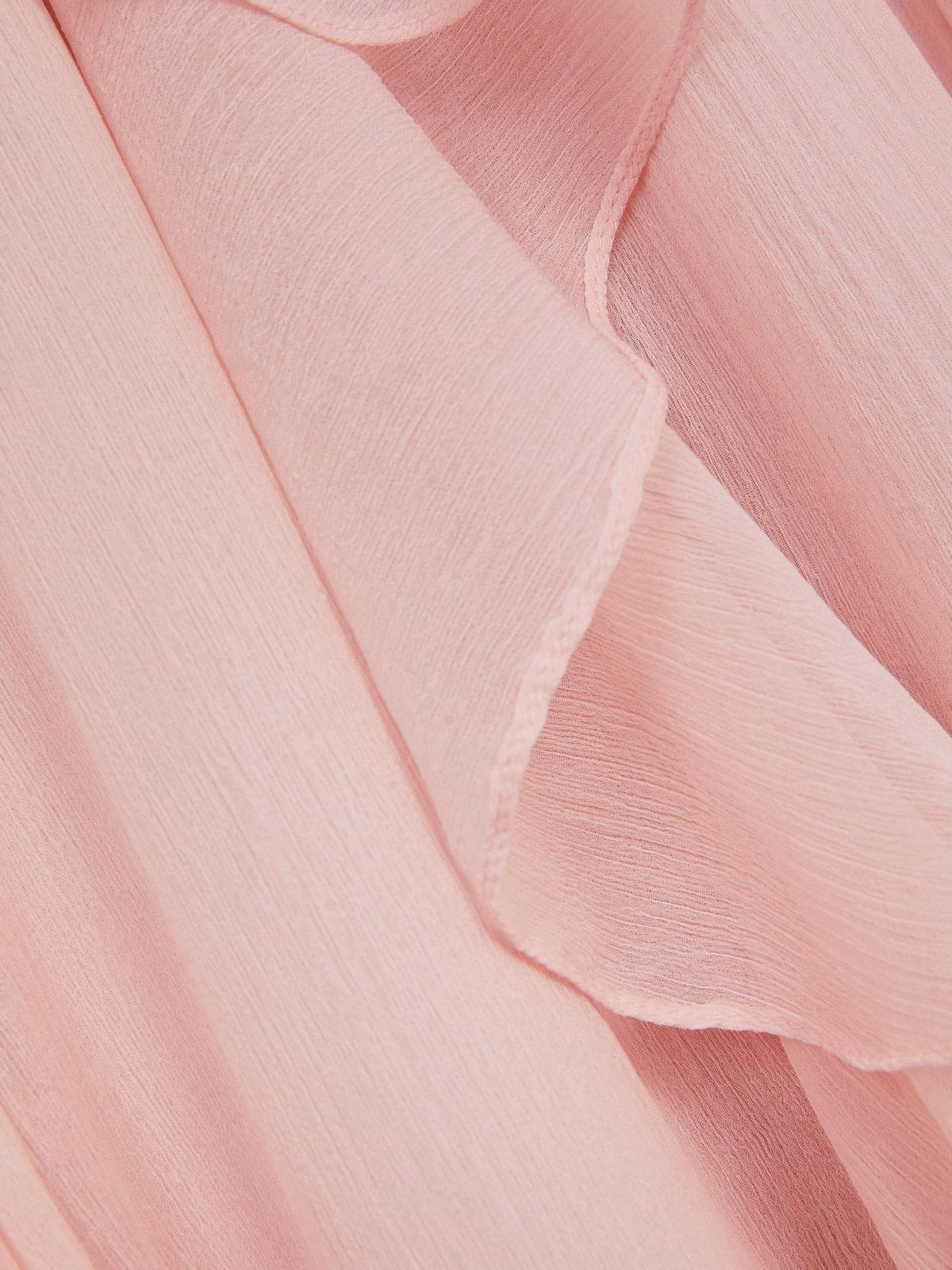 Dsiney Kidz - Monsoon Pale Pink Arizona Halter Ruffle Prom Dress image 3