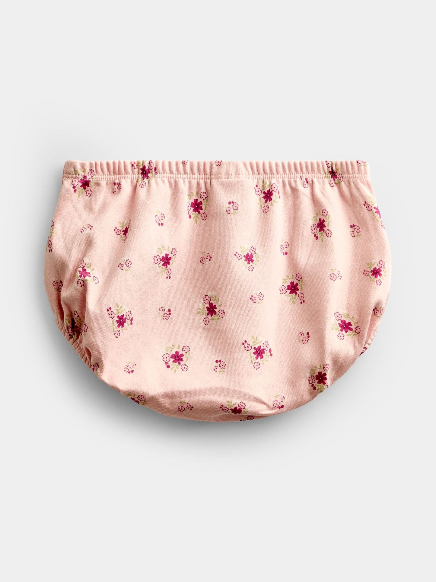 Dsiney Kidz - JoJo Maman Bébé Pink Ditsy Floral Smocked Baby Dress Set image 5