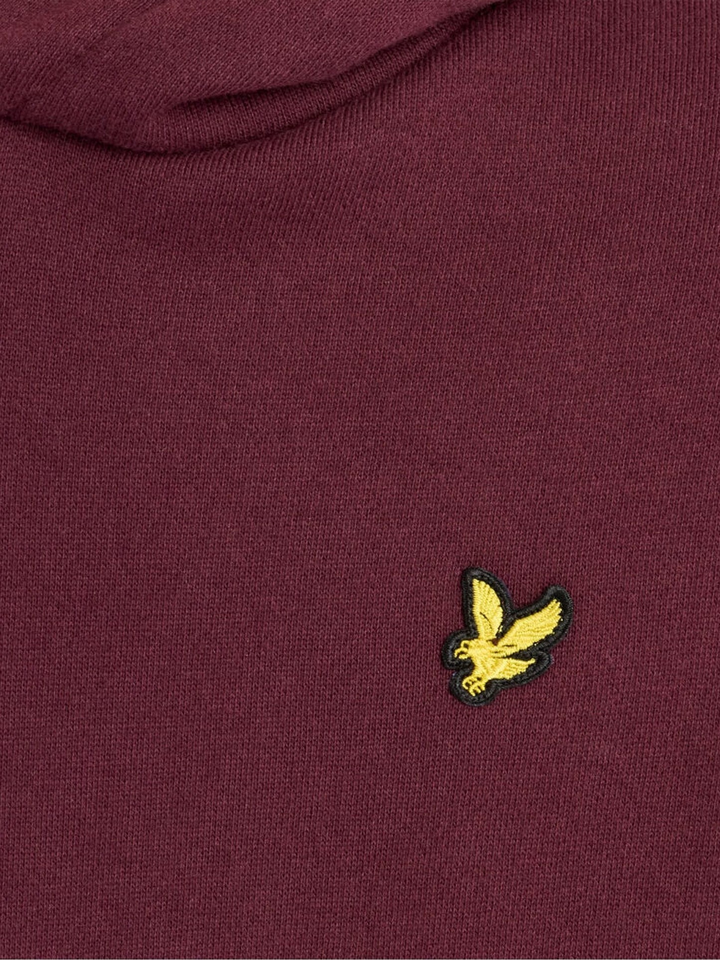 Dsiney Kidz - Lyle & Scott Red Brush Back Pullover Hoodie image 3