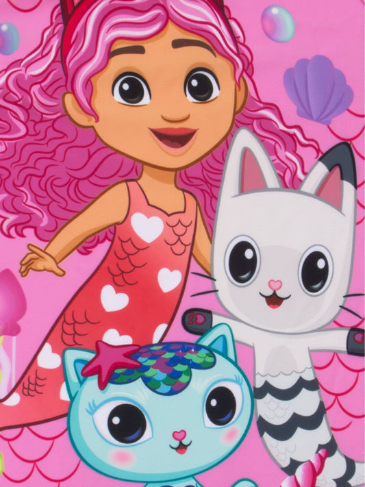Dsiney Kidz - Character Pink Gabby’s Dollhouse Swimming Costume Swimsuit image 2
