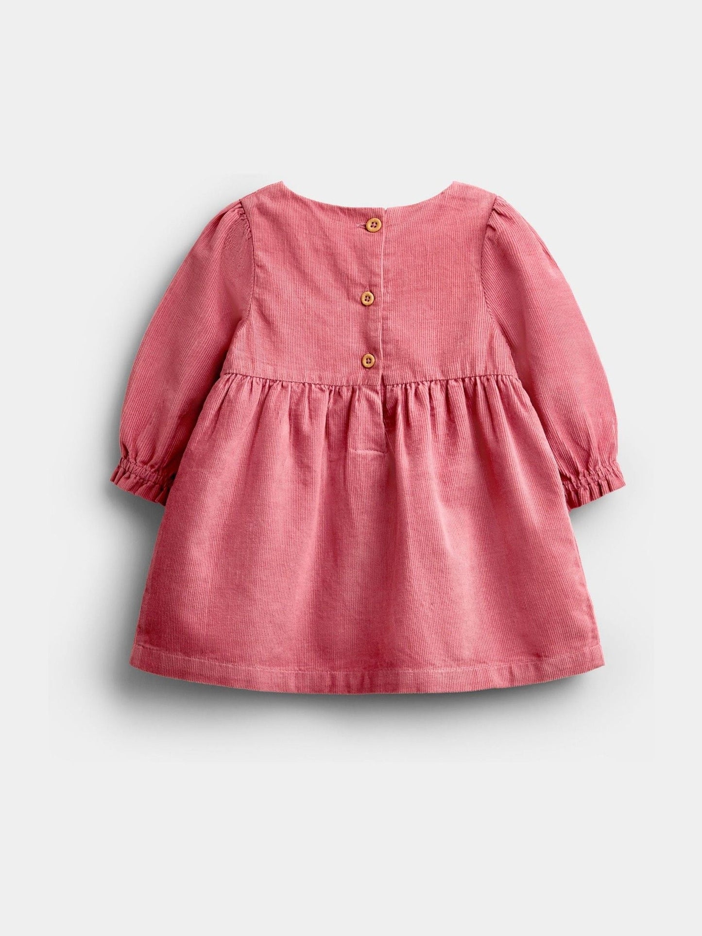 Dsiney Kidz - Jojo Maman Bébé Dusky Pink Embroidered Dress Set image 5