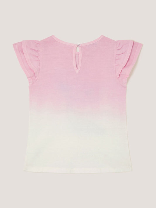 Dsiney Kidz - Monsoon Pink Mermaid Ombré T-Shirt image 2