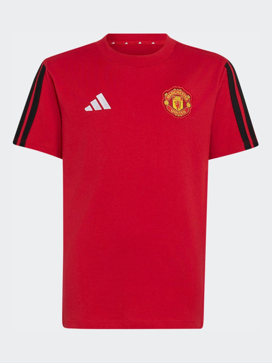 Disney Kidz - adidas Red Manchester United Kids T-Shirt image 1