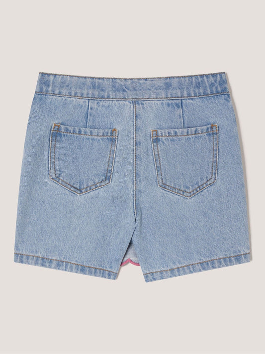Dsiney Kidz - Monsoon Blue Rhinestone Scallop Denim Skort image 2