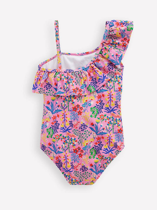 Dsiney Kidz - Boden Pink Lila One Shoulder Swimsuit image 2