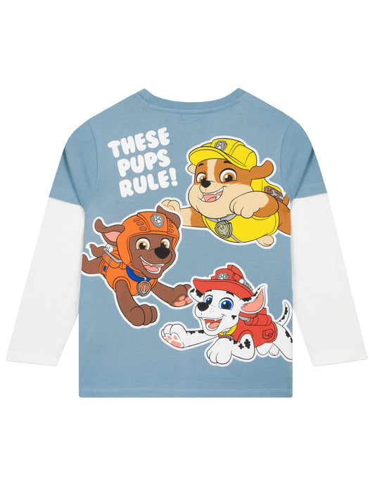 Dsiney Kidz - Character Blue PAW Patrol Chase Long Sleeve T-Shirt image 2