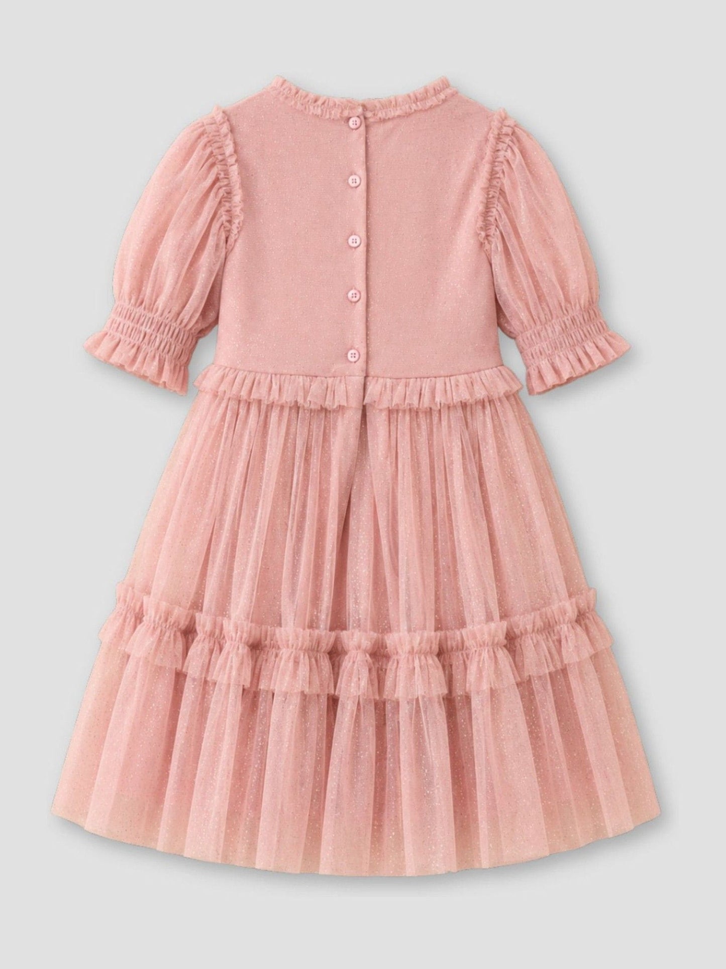 Dsiney Kidz - Angel & Rocket Pink Xeni Mesh Dress image 7